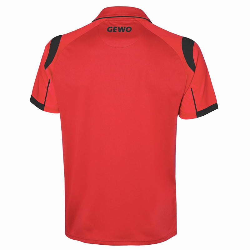Gewo shirt Terni red/black