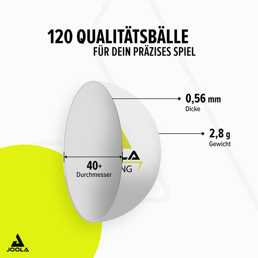 Joola Ball Training 40+ orange (120)