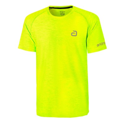 Andro Shirt Melange Alpha neon yellow