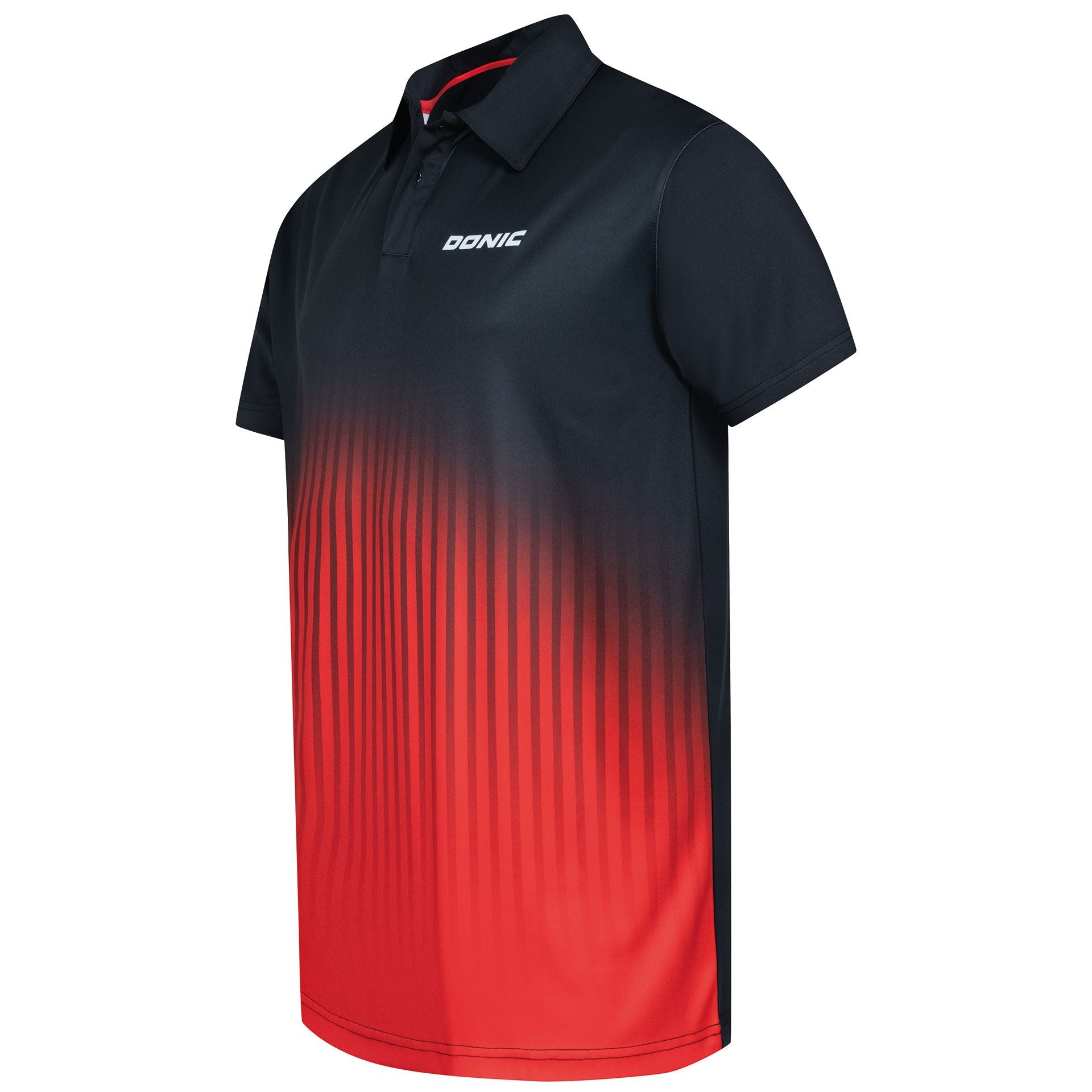Donic shirt Nuvon Junior black/red