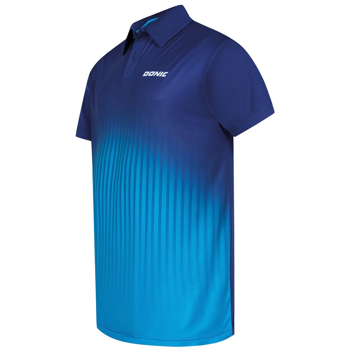 Donic shirt Nuvon navy/cyan