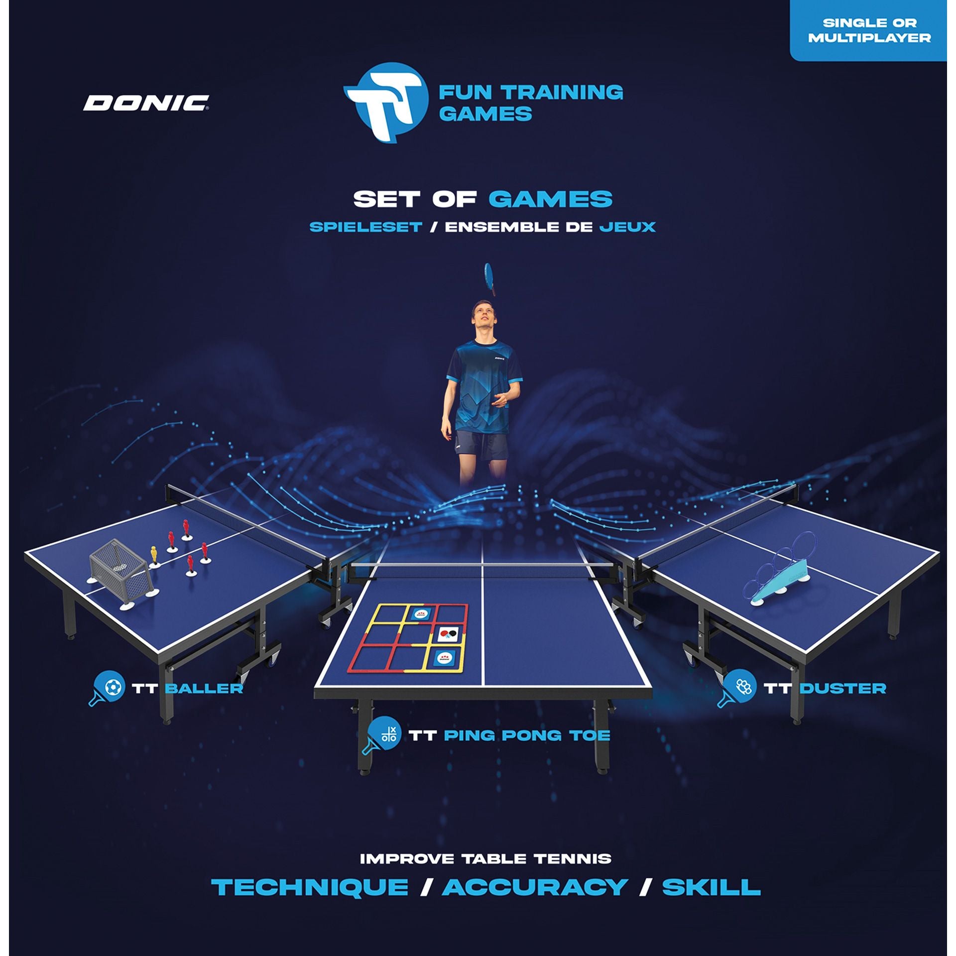 Donic TT-Fun Training games