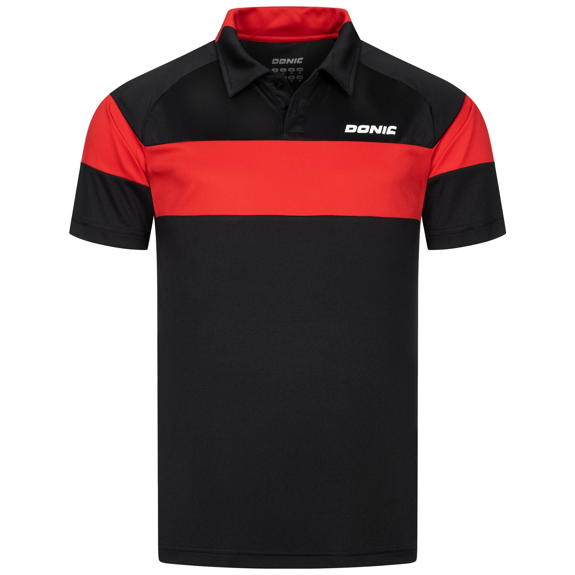 Donic shirt Nitro black/red