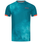 Donic t-shirt Axtion green/light blue/orange