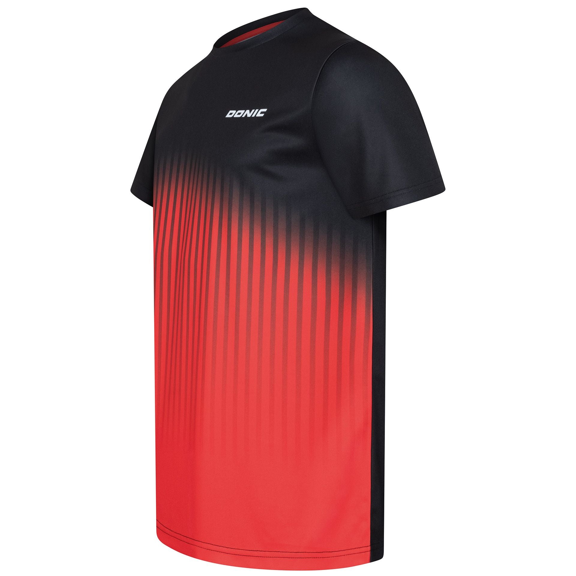 Donic t-shirt Driva Junior black/red