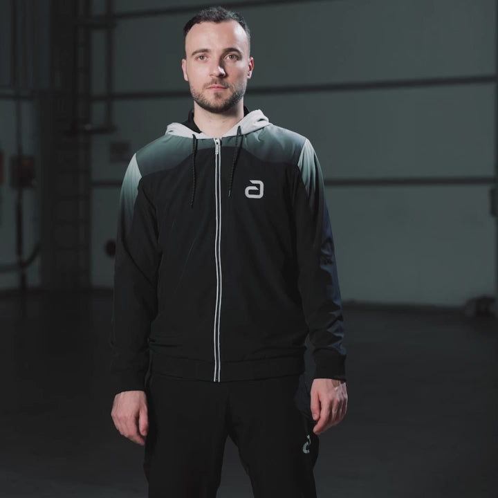 Load video: Andro Tracksuitjacket Salivan