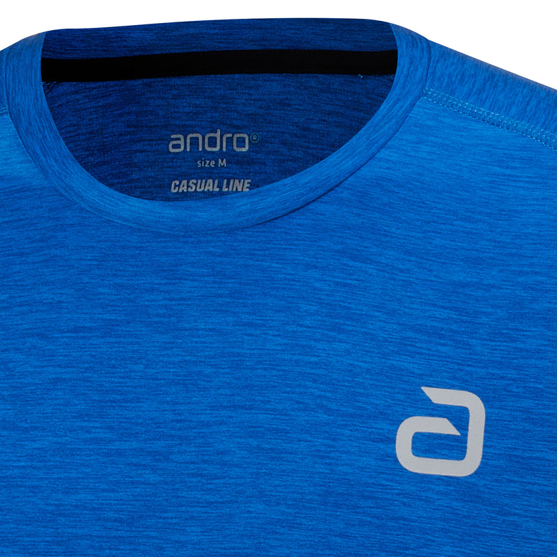 Andro Shirt Melange Alpha Oceanblue