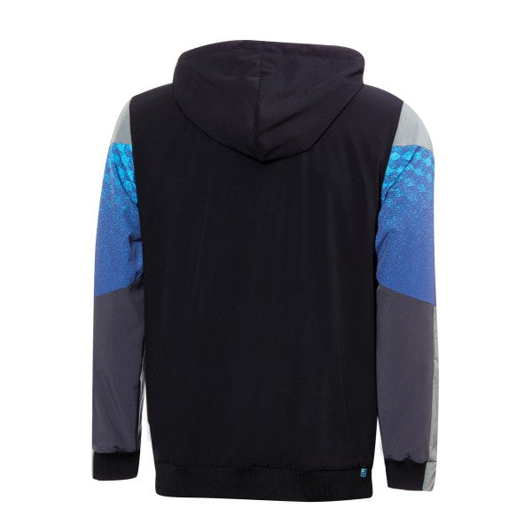 Andro Tracksuitjacket Millar black/blue