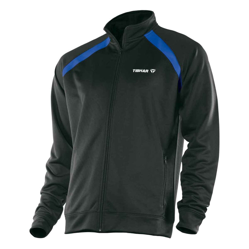 Tibhar Tracksuitjacket World black/blue